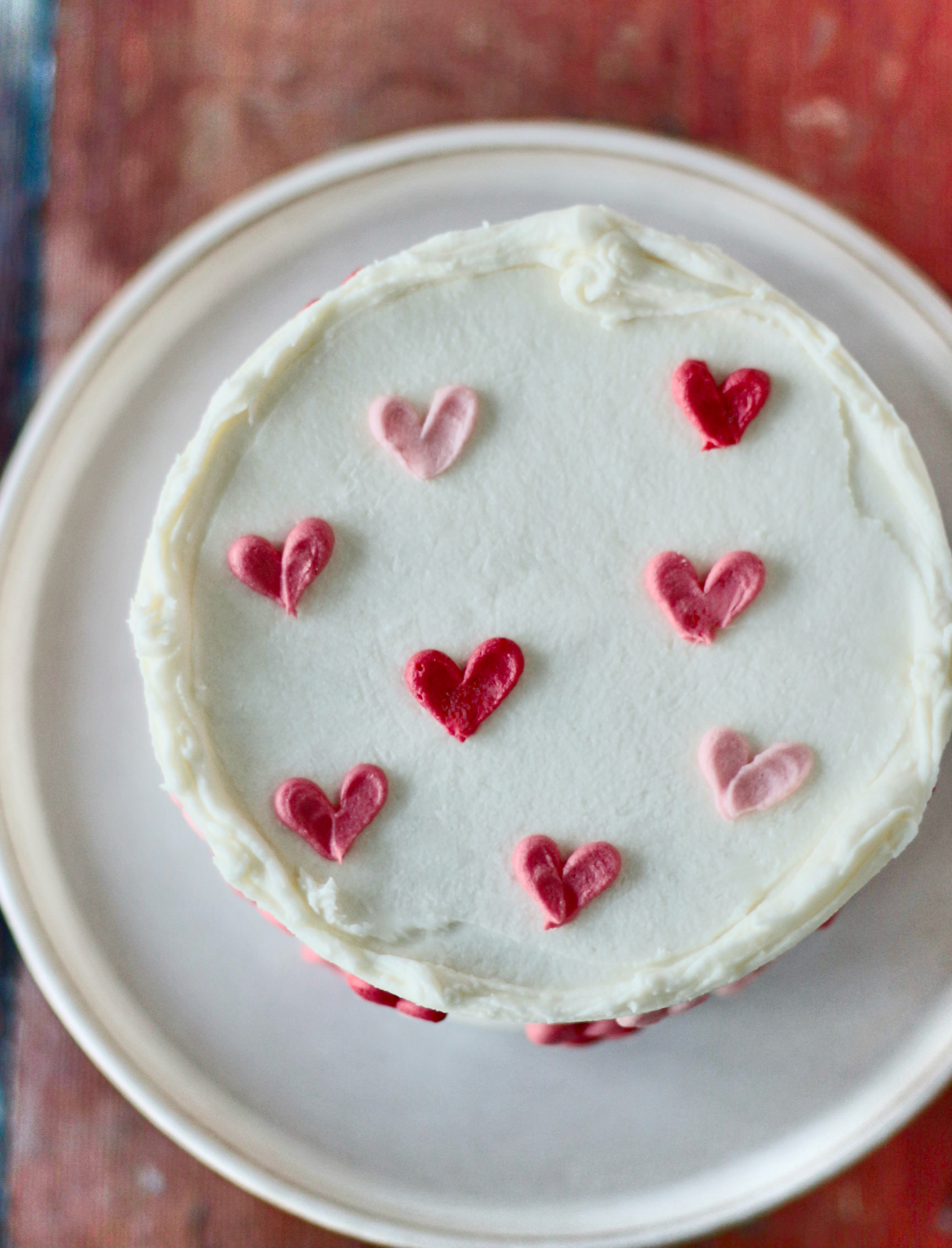 Cotswold Vegan Bakery Valentine's Day cake